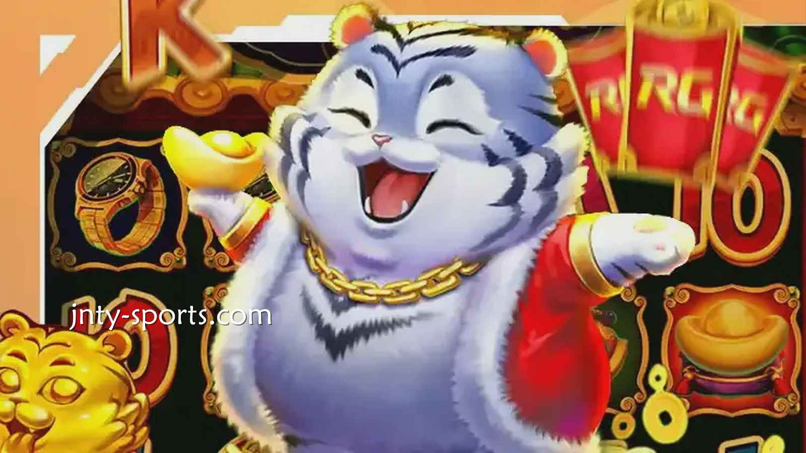 咪咕体育《金虎爷》老虎机，让你有过大年发大财的喜庆感
